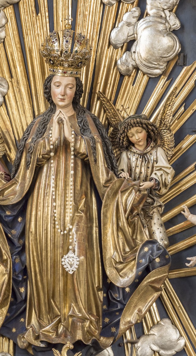 Motiv: Madonna in der Waldaufkapelle Pfarrkirche St. Nikolaus / Hall in Tirol. Foto: Watzek