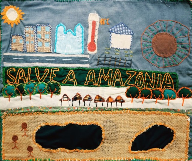 Alerta Amazônia! When fabrics speak.