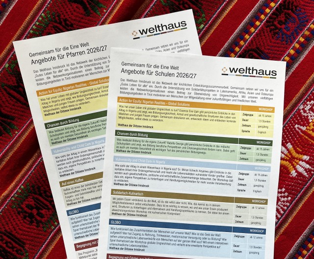 Neue Angebotsflyer