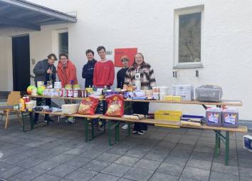 Spendenaktion für das Jungscharlager 