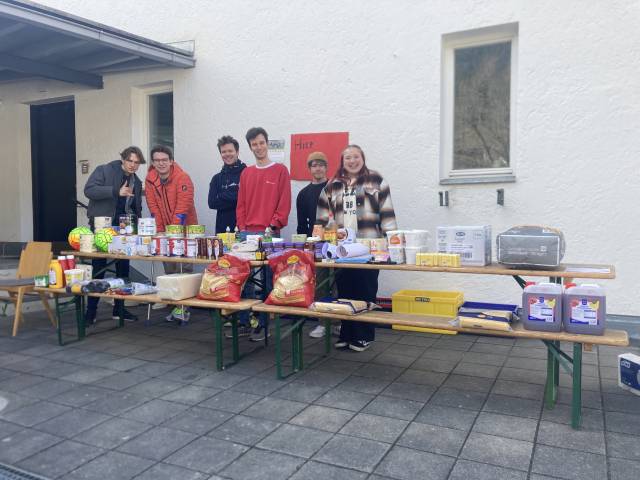 Es wird wieder eine Spendenaktion für unser Jungscharlager geben: