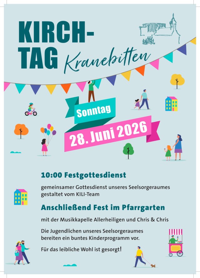Kirchtag Kranebitten am 28.07.2026