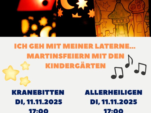 Martinsfeiern in Seelsorgeraum