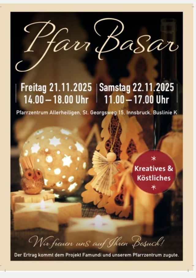 Pfarrbasar Allerheiligen