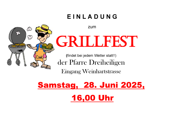 gemeinsames Grillfest