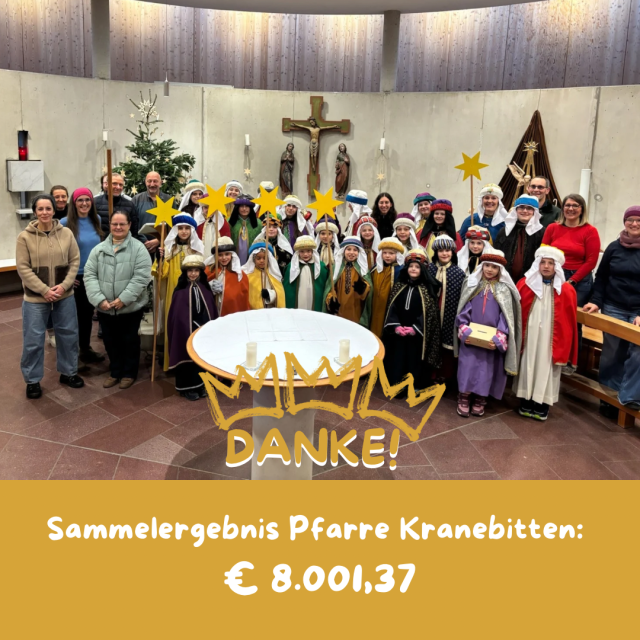 Dreikönigsaktion 2026 - DANKE!