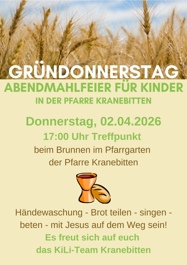 Gründonnerstag Familienfeier