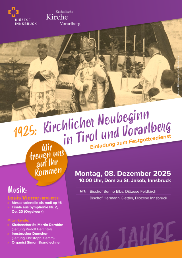 100 Jahre Neubeginn – Festgottesdienst im Dom zu St. Jakob