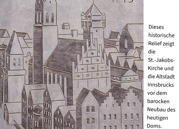 Altes Bild Vom Dom (1713)   Als Romanische Kirche