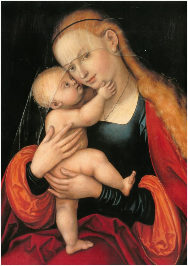 Gnadenbild "Mariahilf" von Lucas Cranach