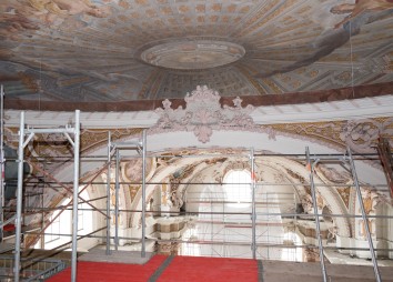Sanierung Dom St Jakob Innsbruck 2022 06 22 Geruestbegehung Sigl 15