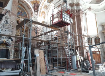 Domsanierung Innsbruck Baustellenbeginn 2022 05 05 006