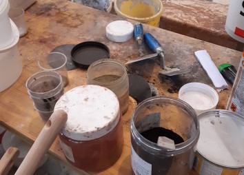Feinarbeit Am Stein – Mosaiksanierung Im Dom 2022 10 14 (2)