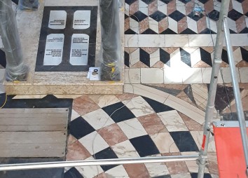 Feinarbeit Am Stein – Mosaiksanierung Im Dom 2022 10 14 (5)