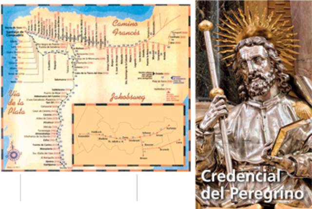 Der Pilgerpass (Credencial del Pelegrino) der Jakobsgemeinschaft Tirol ist vom Pilgerbüro in Santiago de Compostela anerkannt und berechtigt dort zur Ausstellung der Pilgerurkunde ("Compostela").
