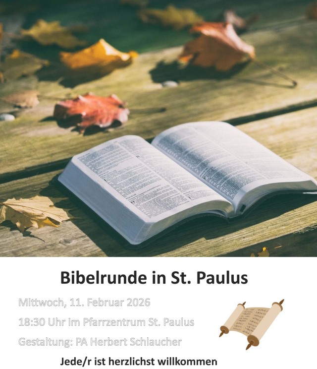 Bibelrunde in St. Paulus