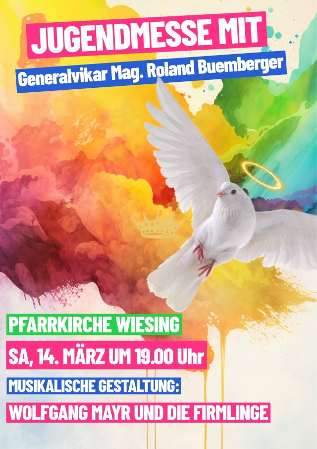 Jugendgottesdienst in Wiesing mit unseren Firmspender Mag. Roland Buemberger