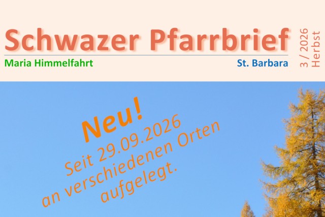 "Herbst"-Pfarrbrief
