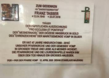 Dir  Franz Tasser