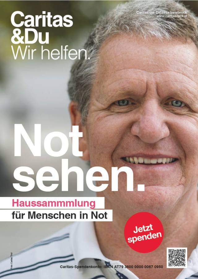 Caritas Haussammlung März 2024