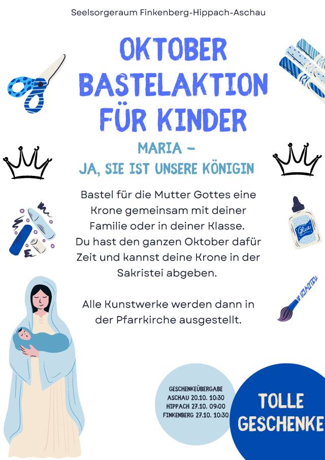 Oktober-Bastelaktion für Kinder