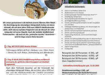 Pilgerreise Polen Seite 1