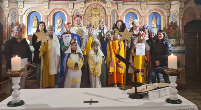 Sternsingen im Seelsorgeraum