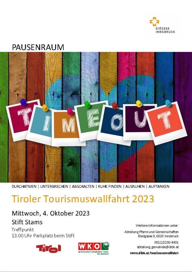 Tiroler Tourismuswallfahrt 2023