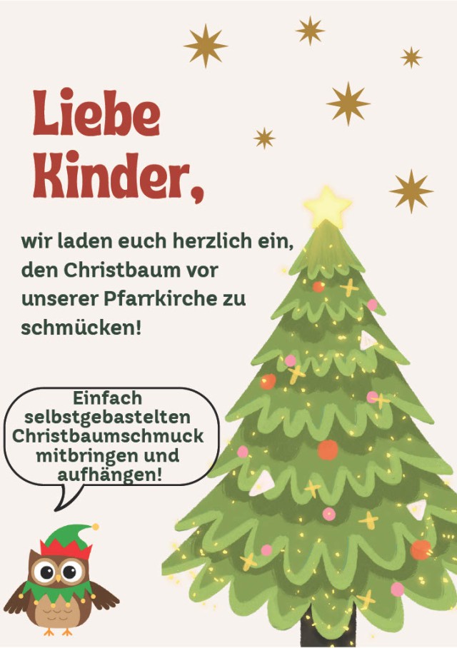 Christbaum schmücken