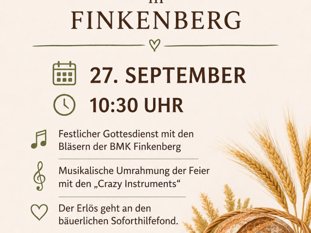 Erntedank in Finkenberg