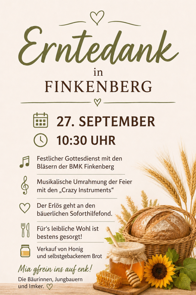 Erntedank in Finkenberg