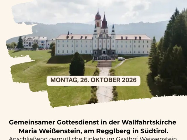 Frauenwallfahrt 2026 Maria Weißenstein